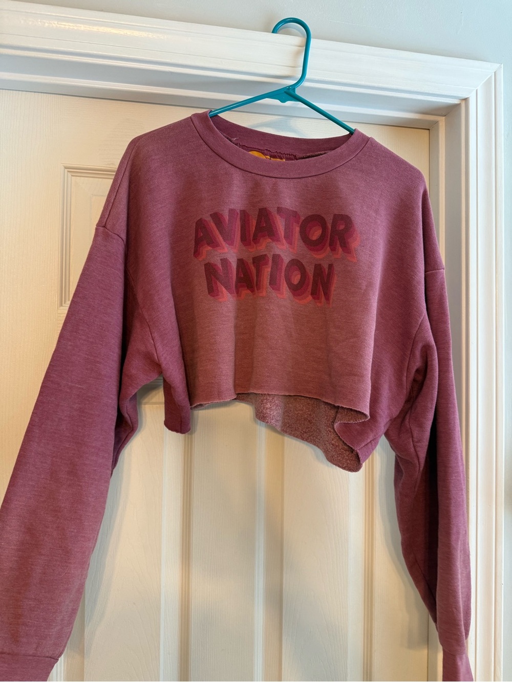 Aviator Nation Women's Cropped Sweatshirt